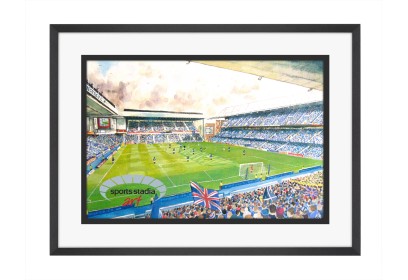 Ibrox Stadium Fine Art Print - Rangers Football Club